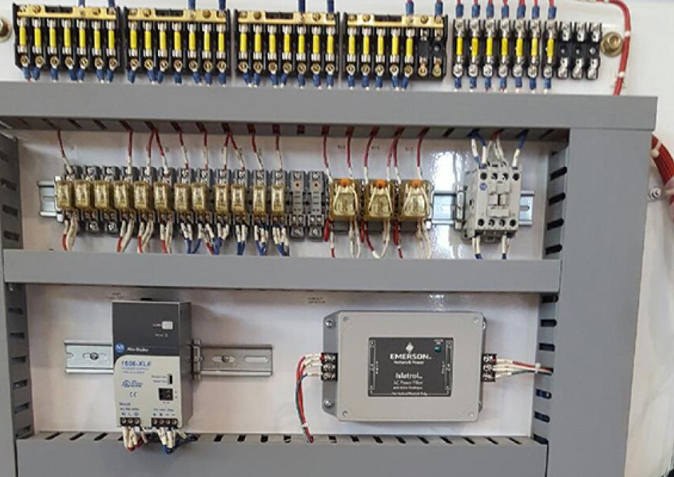 Electrical panel.